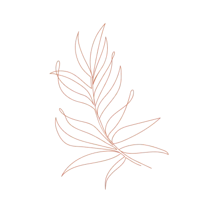 Decorative leaf accent